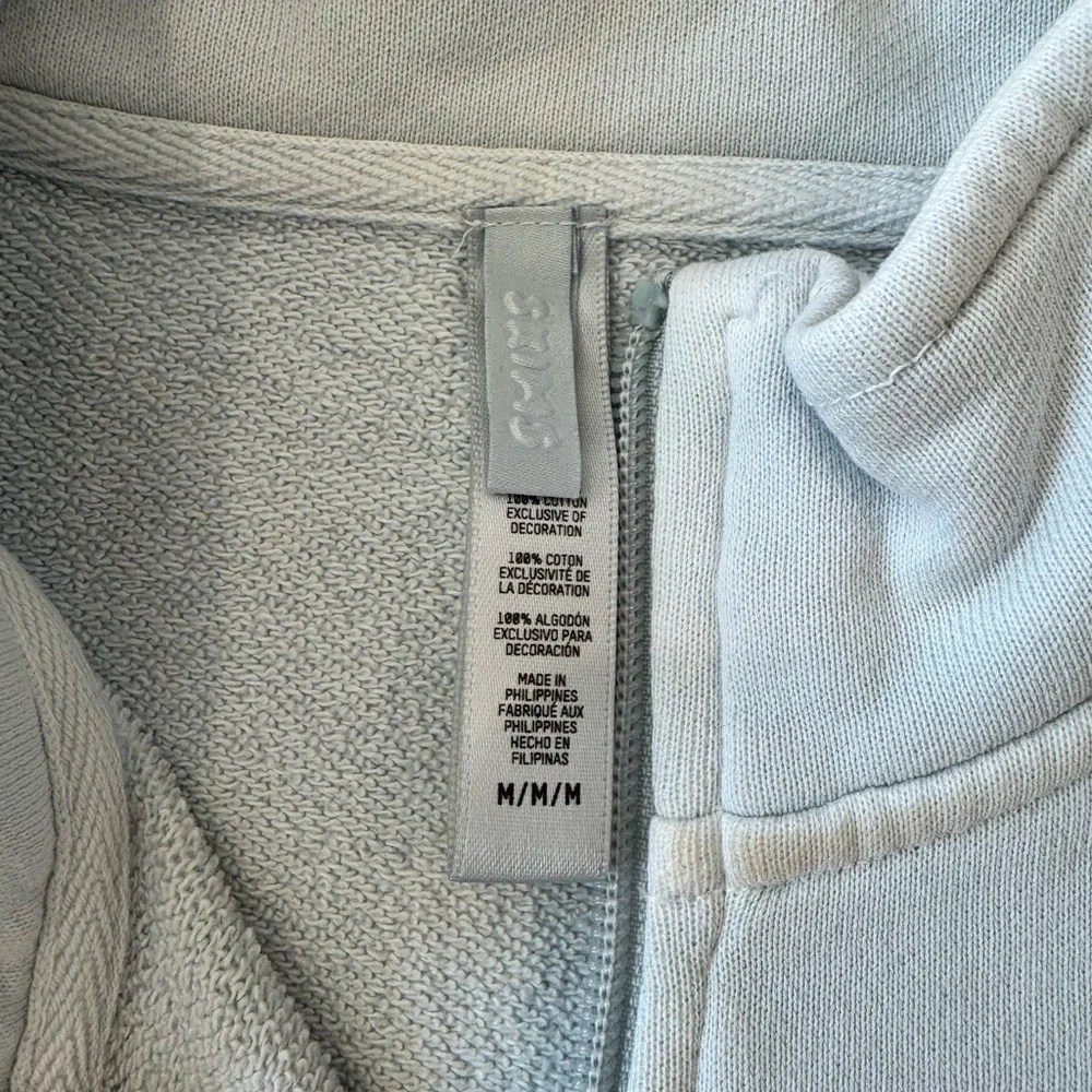 Skims Organic
Cotton Half Zip Pullover in opal M - Picture 3 of 8
